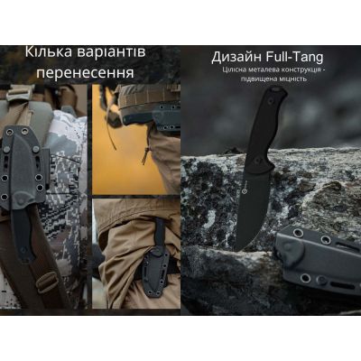 Нож Civivi Timberbark, Darkwash, чорний G10 (C23094-1) | Зображення 8