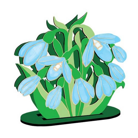 Дитячий набір для творчості "Snowdrops" FDCKW-048 | Зображення 1