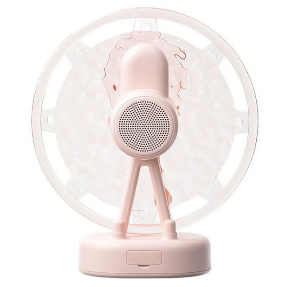Проектор-ночник ZAY-L07 Sky Wheel 2in1 + Bluetooth колонка Pink