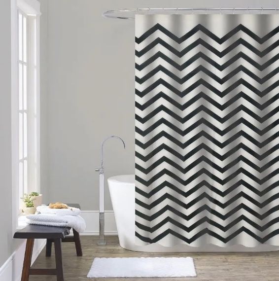 Шторка для ванної ZERIX SCT-007-180x200 ZX4988