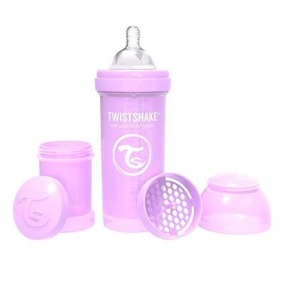 Набор для кормления новорожденных Twistshake Value Pack Pink из трех антиколиковых бутылочек 260 мл (78845) | Зображення 4