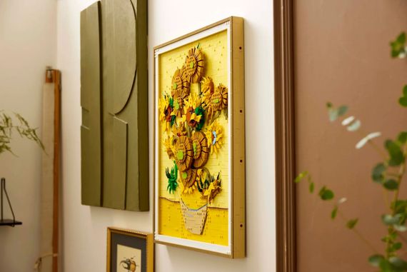 Конструктор LEGO ART Vincent van Gogh — Подсолнухи 31215 | Зображення 8