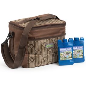 Термосумка YODO 8 л Brown YD210575 изотермическая для еды и напитков