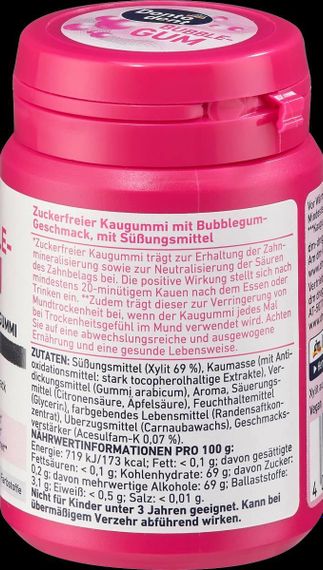 Dontodent Жувальна гумка для догляду за зубами смак солодко-фруктовий, без аспартаму та без цукру, 25 шт., Німеччина | Зображення 2