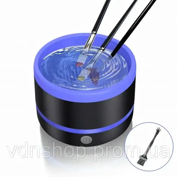 Электрический очиститель кистей для макияжа Makeup brush cleaner LY-609 инструмент для очистки кистей | Зображення 1