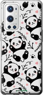 Чохол на OnePlus 9 Pro Панди "4318u-2250-2448"