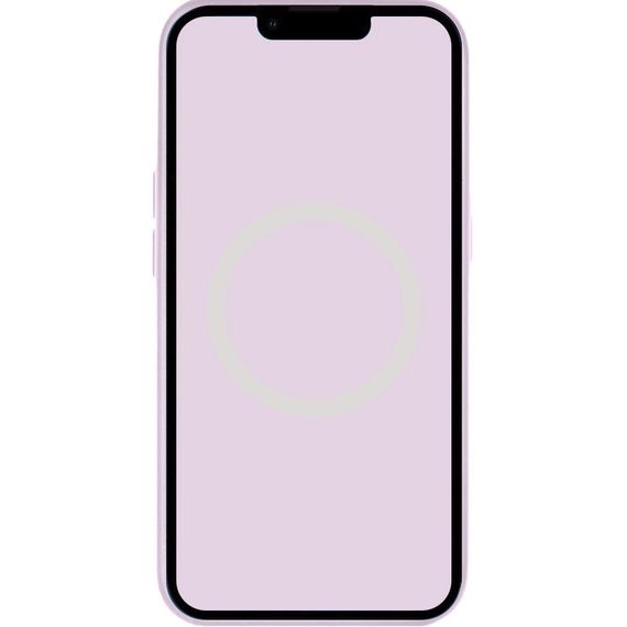 Чохол Silicone case (AAA) full with Magsafe and Animation для Apple iPhone 14 (6.1") Бузковий / Lilac | Зображення 2