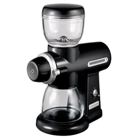 Кофемолка KitchenAid 5KCG100EOB, жерновая электрическая, чёрная