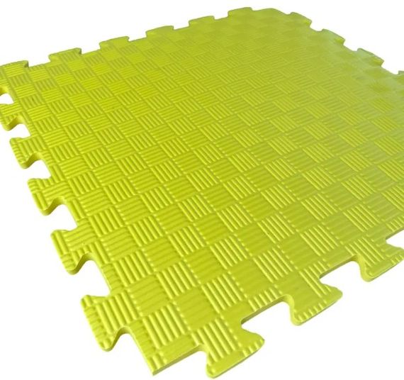 Мат-пазл (ластівчин хвіст) Sanstore EVA 50 x 50 x 1 см жовтий 2172758278 | Зображення 2