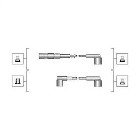 Комплект дротів запалювання MERCEDES-BENZ СЕДАН, MAGNETIMARELLI (941319170048)