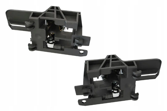 Nissan Qashqai (от 2007-) левая + правая передние ручки внутренние хромированные (комплект 2 шт) Ниссан Кашкай | Зображення 1