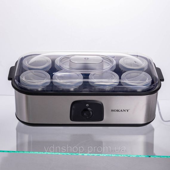 Йогуртница электрическая на 8 баночек по 180 (мл) 20 Вт SK-08109