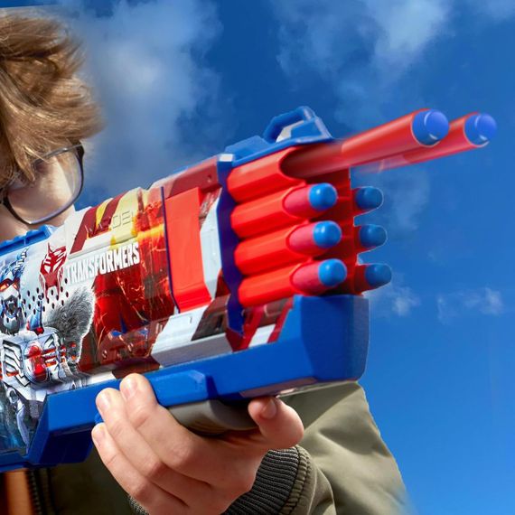 Бластер Nerf Transformers Optimus Primal Dart Blaster. Трансформеры Нерф Оптимус Праймал | Зображення 7