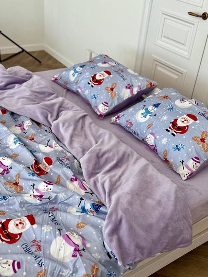 Постільна білизна полуторна Dushka Home Сатин Плюш 21363 160х215 см | Зображення 6