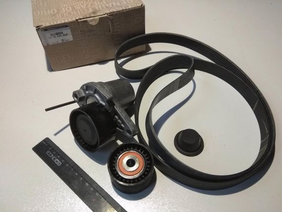 Ремінь генератора струмковий + ролики RENAULT 1.6 dCi 14- (117205040R) 7PK1684