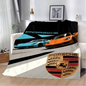 Плед 3D Porsche Дует 12127 135х160 см