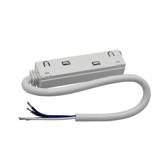 Конектор підключення PROLUM™ 48V; для магнітної трекової системи М20; Білий | Зображення 1
