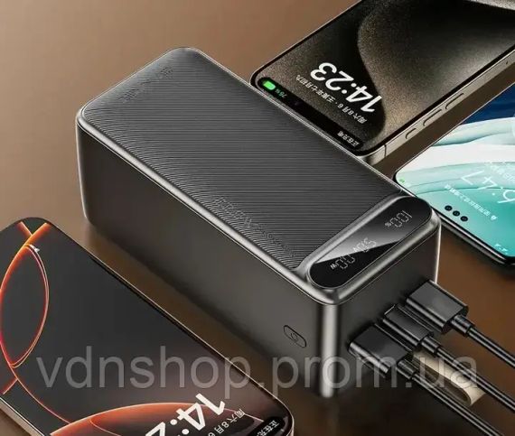 Мобільний акумулятор (Power Bank) AWEI PA-13 50000 mAh 22.5W | Зображення 6