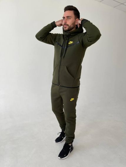 Чоловічий спортивний костюм Nike хакі | Зображення 5