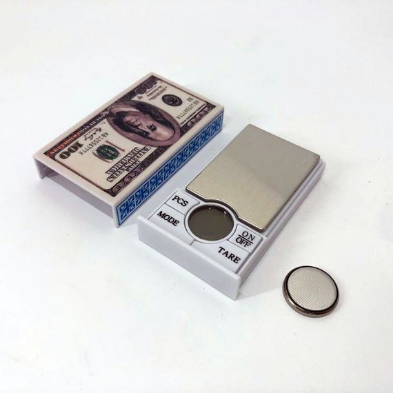 Ваги лабораторні ювелірні YD-9022, Кишенькові ваги на батарейках Професійні з високою точністю YM-85