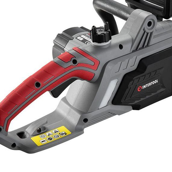 Пила ланцюгова електрична 2400 Вт, боковий двигун INTERTOOL DT-2201 | Зображення 7