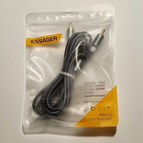 Аудио кабель 2RCA на mini JACK 2 и 3 м.