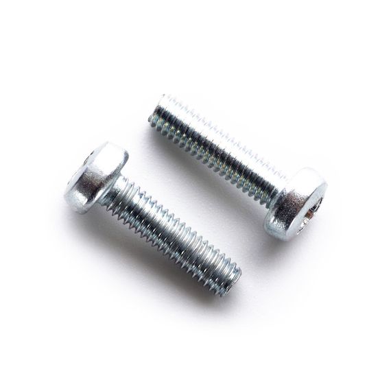 Гвинт метричний із циліндричною закругленою головкою М8*16 DIN 7985 кл. пр. 4,8 цинк білий (пач 50 шт.) APRO 5M58016-21 | Зображення 1