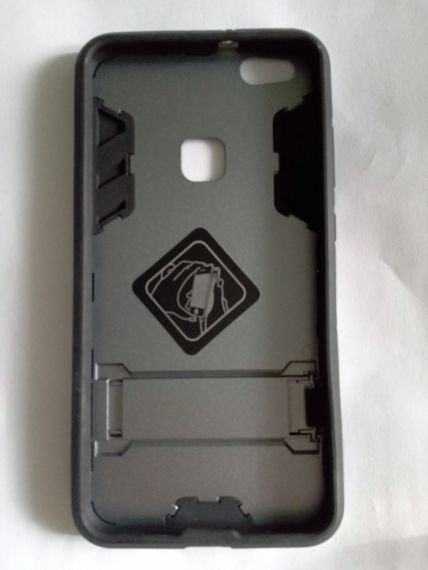 Удароміцний чохол-підставка Transformer для Huawei P10 Litle, сірий | Зображення 1