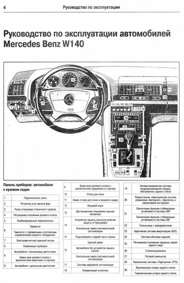 Mercedes Benz S-класс W 140. Посібник з ремонту та експлуатації. Книга | Зображення 2