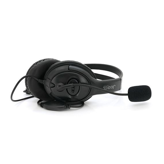 Наушники ведущие Jedel GH-115, с микрофоном и регулировкой громкости, Black