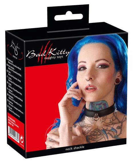 Нашийник - 2490404 Bad Kitty Bondage Collar Black sexstyle