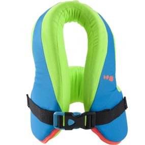 Жилет SWIMVEST+ для плавання зелений/блакитний - 15-25 kg