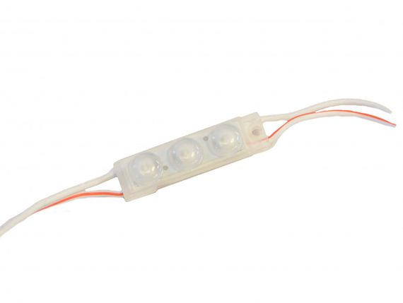 Светодиодный модуль 12V 1.08W SMD 2835 BLUE IP67 (BY-04/3)