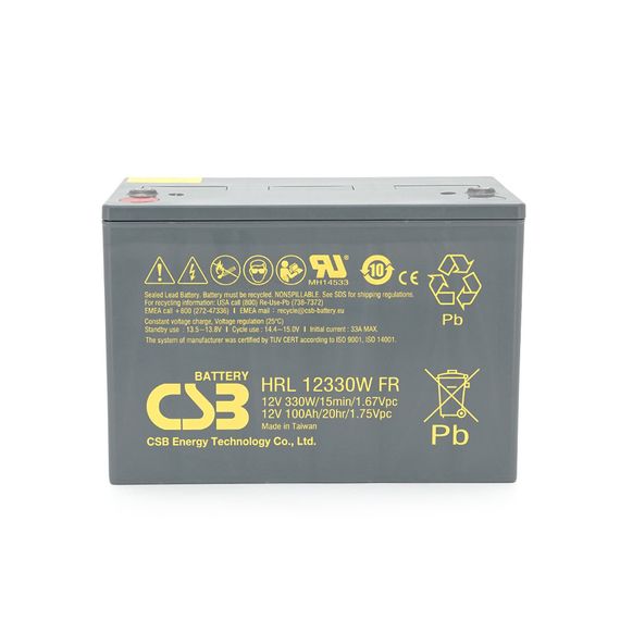 Акумуляторна батарея CSB HRL12330W, 12V 100Ah (308.7х168х210.6(220) | Зображення 2