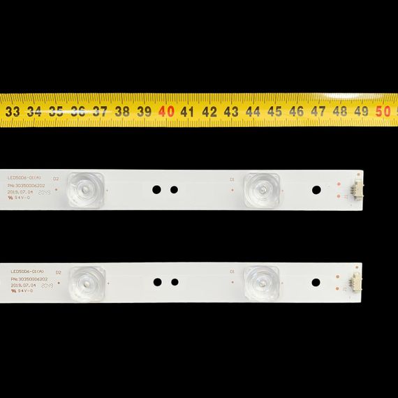 LED підсвітка TV 50" 495mm 6-led 3V LED50D6-01(A) LED50D6-ZC14AG-03 LED50D6-ZC14-01(A) 30350006201 12шт. | Зображення 1