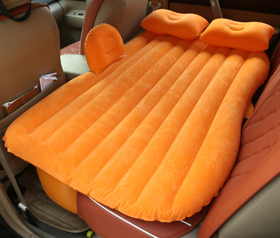 Надувний автомобільний матрац на заднє сидіння з подушками Car mattress
