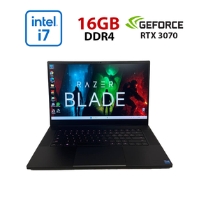 Игровой ноутбук Razer Blade 15 RZ09-0409 / 15.6" (1920x1080) IPS / Intel Core i7-11800H (8 (16) ядер по 2.3 - 4.6 GHz) / 16 GB DDR4 / 1000 GB SSD NVMe / nVidia GeForce RTX 3070, 8 GB GDDR6, 256-bit / WebCam б/у