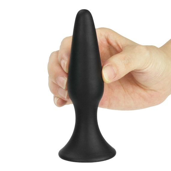 Анальна пробка - Lure Me Butt Plug L Black Sex Aura | Зображення 6