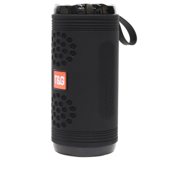 Портативна колонка T&amp;G TG617 15Вт USB, AUX, FM, Bluetooth чорна (ЦУ-00034844) | Зображення 3