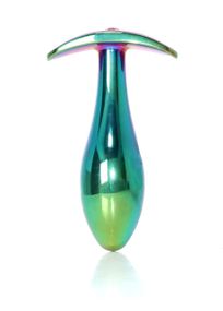 Анальна пробка - Jewellery Multicolour Plug Pink M sexstyle