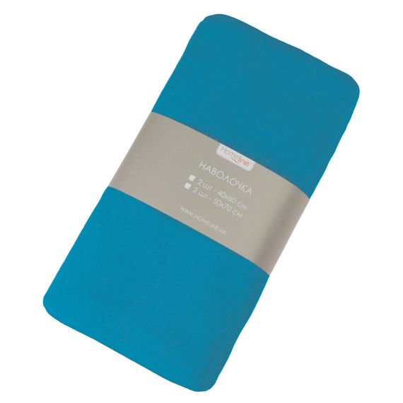 Набір наволочок Home Line 65982 Україна 50x70  Бавовна Синій