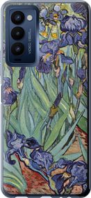 Чехол на Tecno Camon 18p CH7n Винсент Ван Гог. Ирисы "161u-2525-17620"