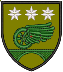 Шеврон 26 ОБР ДССТ (олива)