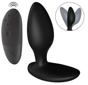 Анальная смарт-вибропробка We-Vibe Ditto+ Satin Black с пультом ДУ