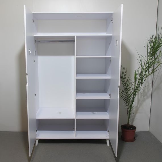 Шафа дводверна з чорними ніжками М-ЗОН Борн 1200 Дуб Артизан (MZN-031060) | Зображення 9