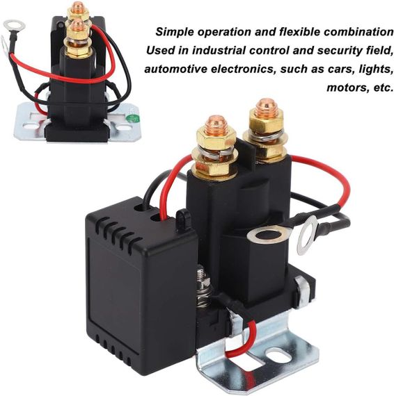 Реле переключателя дистанционного управления главный выключатель автомобильного аккумулятора SEAFRONT 12В 500А | Зображення 1