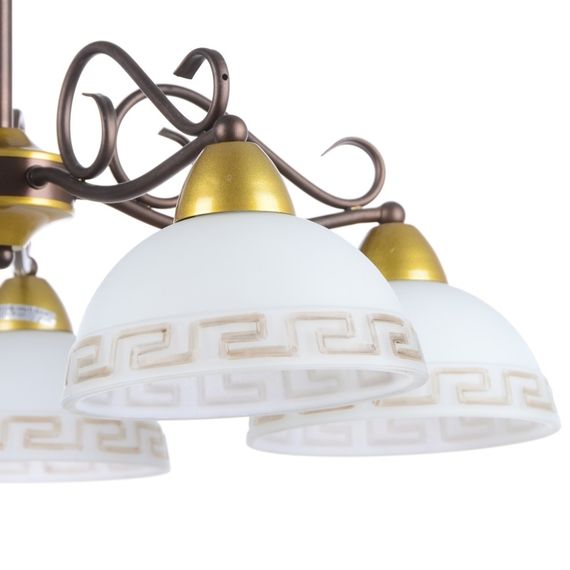 Люстра потолочная кованая E27 60W BR (BKL-429C/5) | Зображення 2