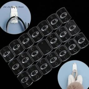 Набір гачків, що самоклеяться 1,3х1,8 см для гірлянд і декору, не залишають слідів  (20шт)