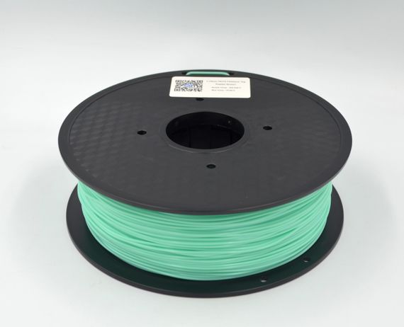 PETG-пластик MT Filament для 3D-принтера 1.75 мм 1 кг пастельный зелёный (3DMT-PETG1.75-01-PG) | Зображення 1