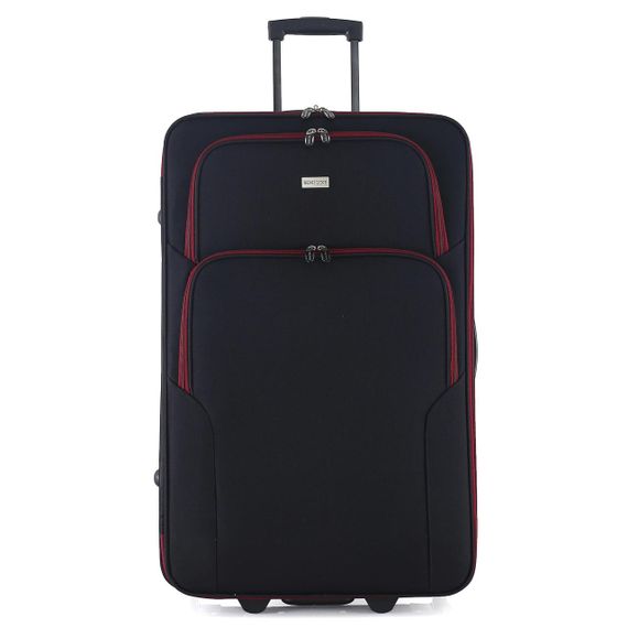 Валіза Semi Line 28" (L) Black/Red Lines (T5680-3) | Зображення 1